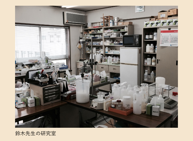 写真：鈴木先生の研究室